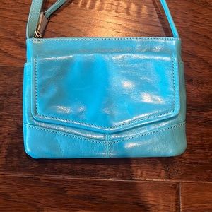 Small teal HOBO purse